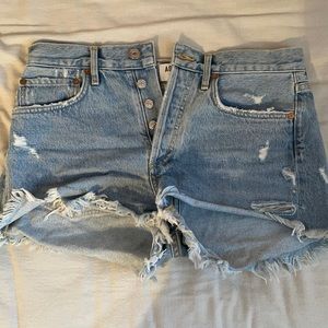 Agolde Parker cut off shorts